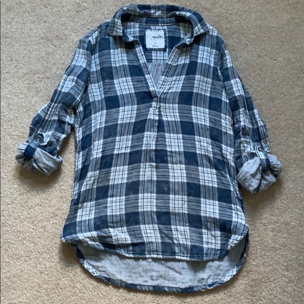 Flannel Pullover